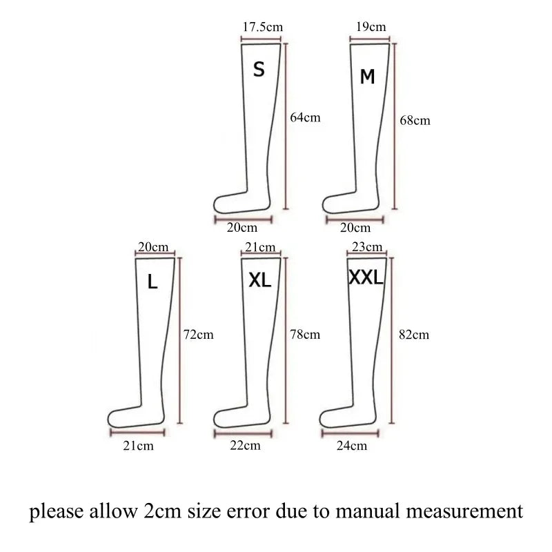 Feel the thrill of our Thigh-High Shiny PVC Stockings