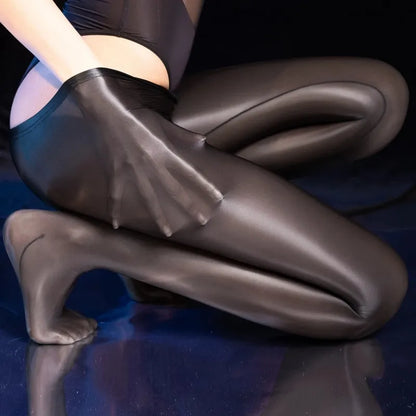 Experience the ultimate in comfort and sexiness with our glossy Pantyhose