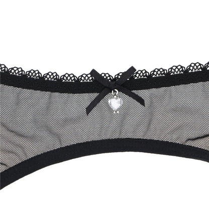 Indulge in the captivating and alluring charm of this Sexy Lace Garter Suspenders.