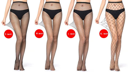 Get ready to turn heads with our Fishnet Tights - from Micro to Whale