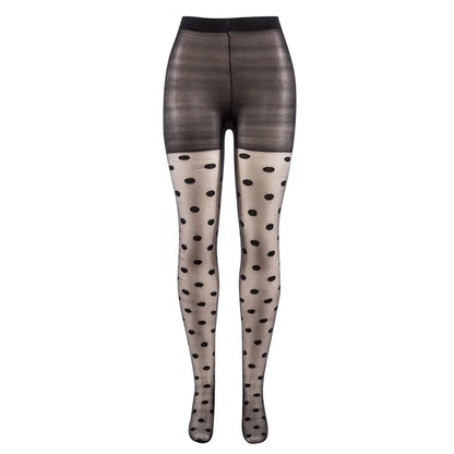 Indulge in the irresistible allure of our Polka Dot Tights!