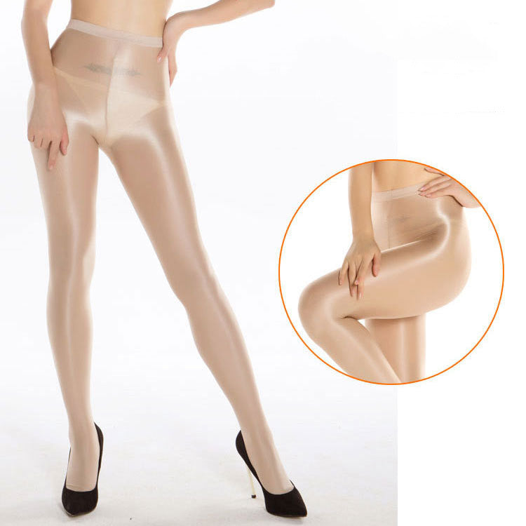 Stand out in these sexy and shiny tights